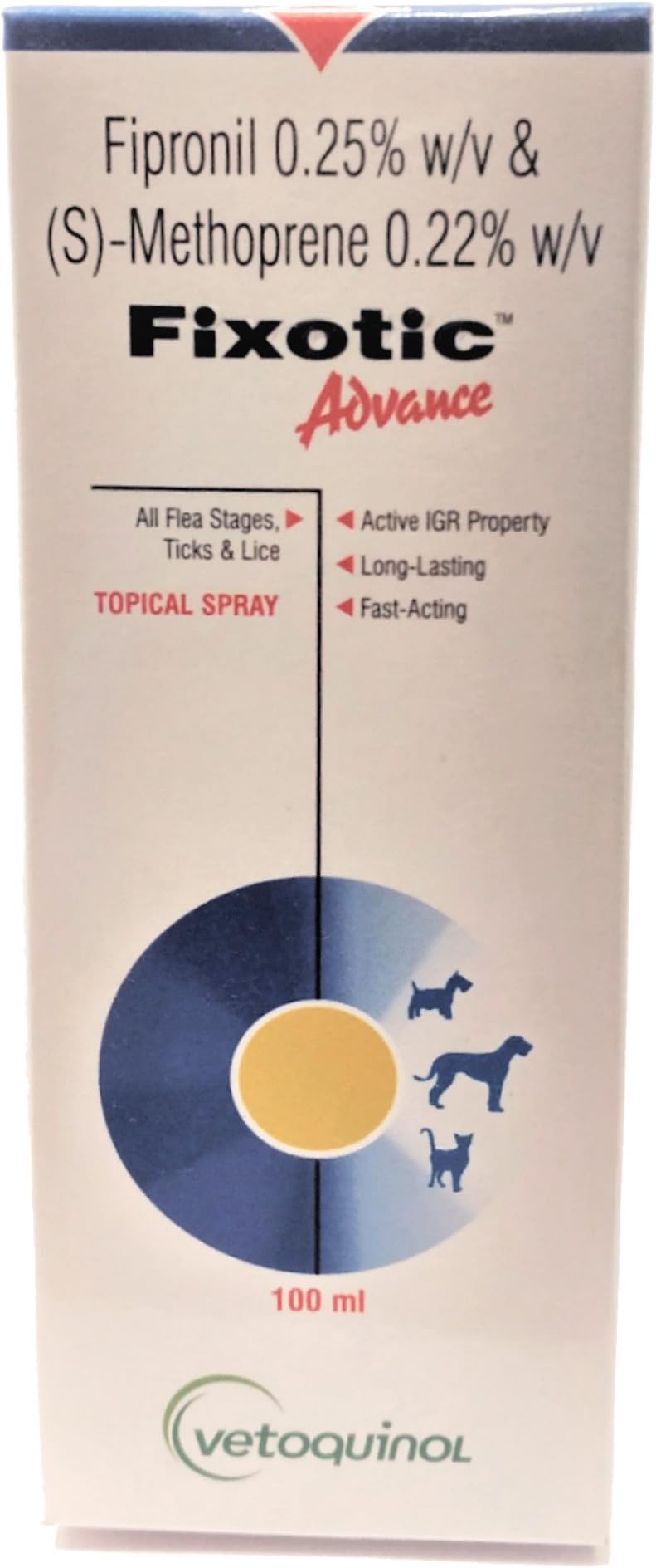 Fixotic Anti-Tick & Flea Spray 100 ml