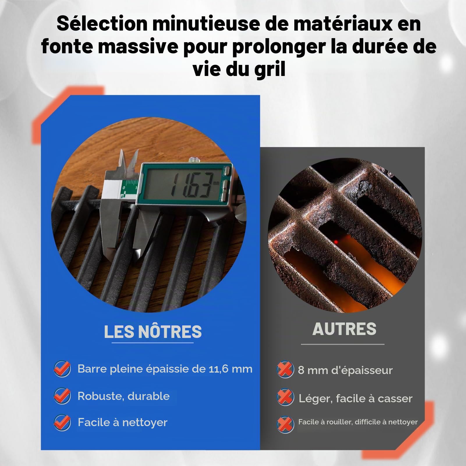 463242516 Pièces de rechange pour grille Charbroil Tru Infrarouge Grilles émetteurs 463355220 463367016 463242515 G474-0017-W2 G466-2400-W1 3 brûleurs Grilles infrarouges commerciales