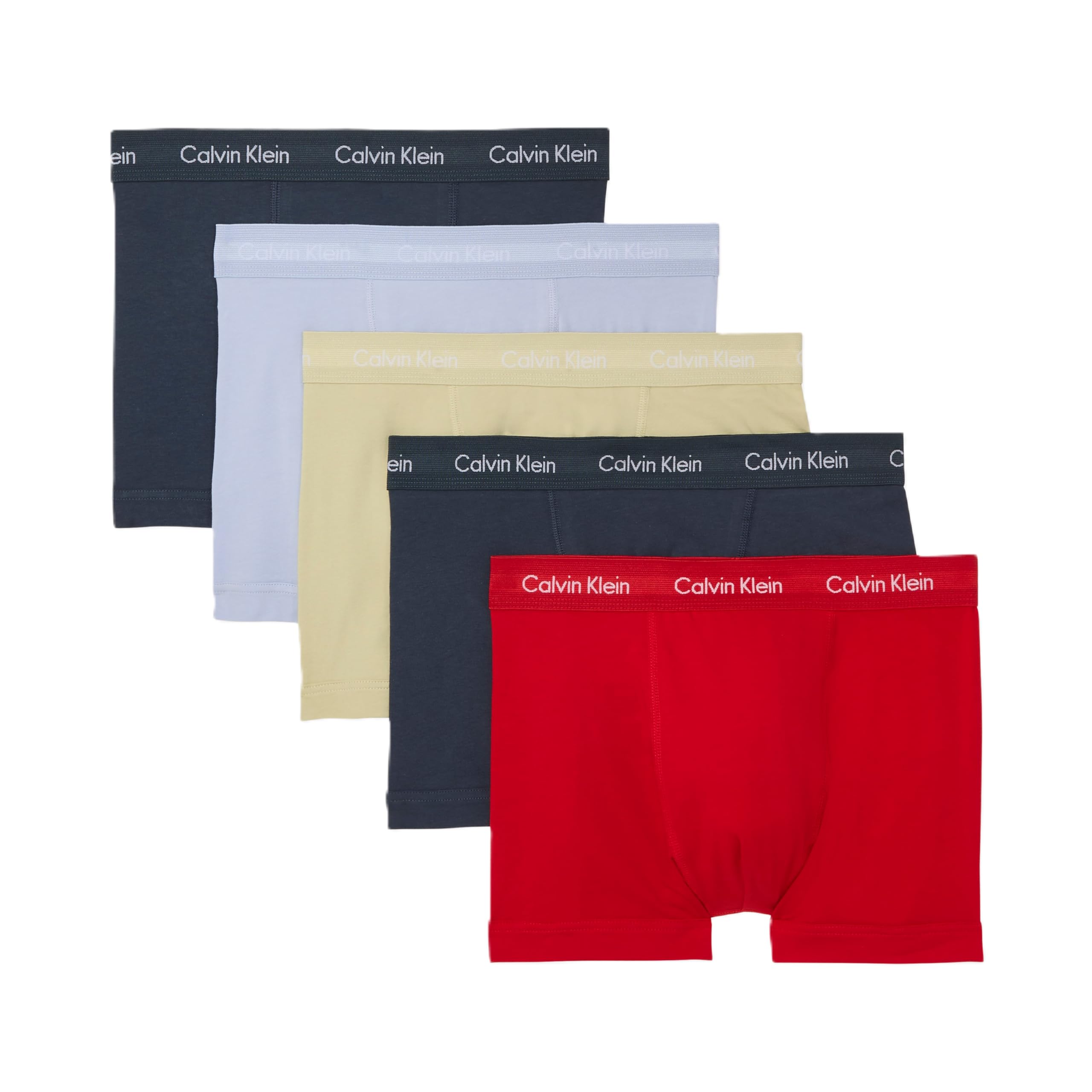 Calvin Klein Men's Cotton Stretch 5-pack Trunk