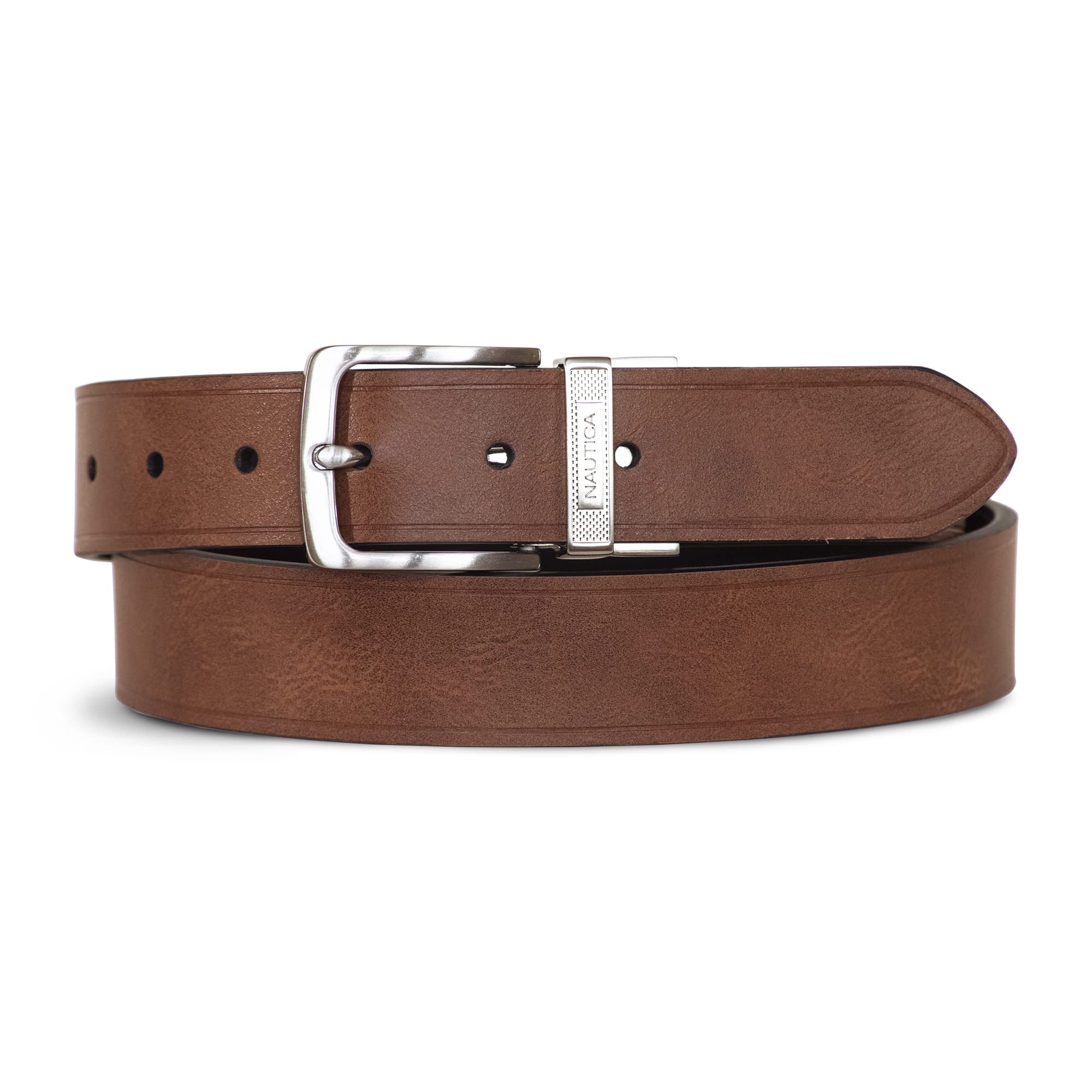 Nautica Reversible Leather Belt
