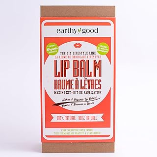 Earthy Good: Lip Balm Making Kit - Make 8 Twist-Up Balms, DIY Beauty Cra...