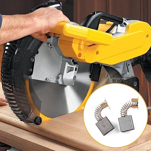 Miniatura 3 de Escobillas de carbón para motor eléctrico, 40 piezas, 10 modelos diferentes de cepillos de carbono, adecuados para el mantenimiento de motores de