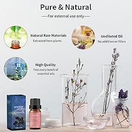 BURIBURI Cherry Fragrance Oil, Premium Grade Cherry Scented Oil 10ml Essential Oil for Diffusers, Candle Making