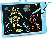 KOKODI LCD Writing Tablet, Gifts for 3 Years Old Boys and Girls,10 Inch Colorful Doodle Board Drawing Tablet, Erasable Reusable Electronic Drawing Pads, Educational and Learning Toys for Kids