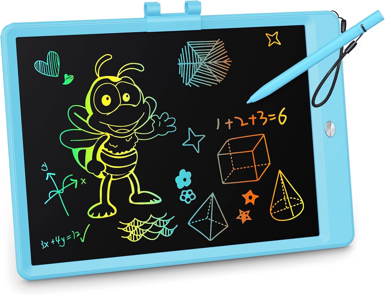 KOKODI LCD Writing Tablet, Gifts for 3 Years Old Boys and Girls,10 Inch Colorful Doodle Board Drawing Tablet, Erasable Reusable Electronic Drawing Pads, Educational and Learning Toys for Kids