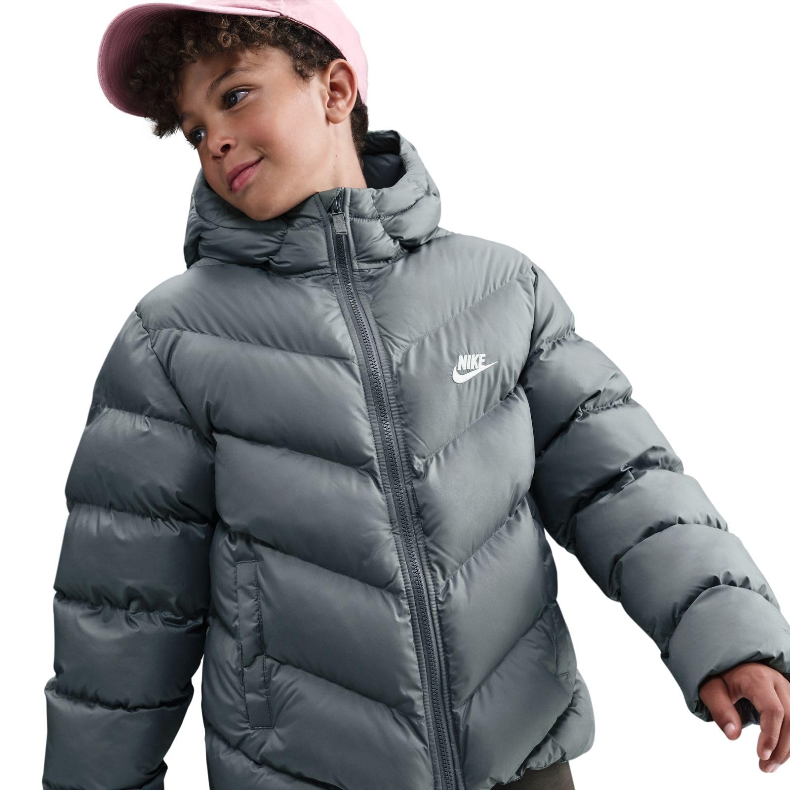 NIKE Nike Sportswear All Day Play Therma-fit-puffer-jacke Mit Weiter Passform Für Ältere Kinder Giacca con imbottitura Therma Fit Unisex - Bambini e ragazzi
