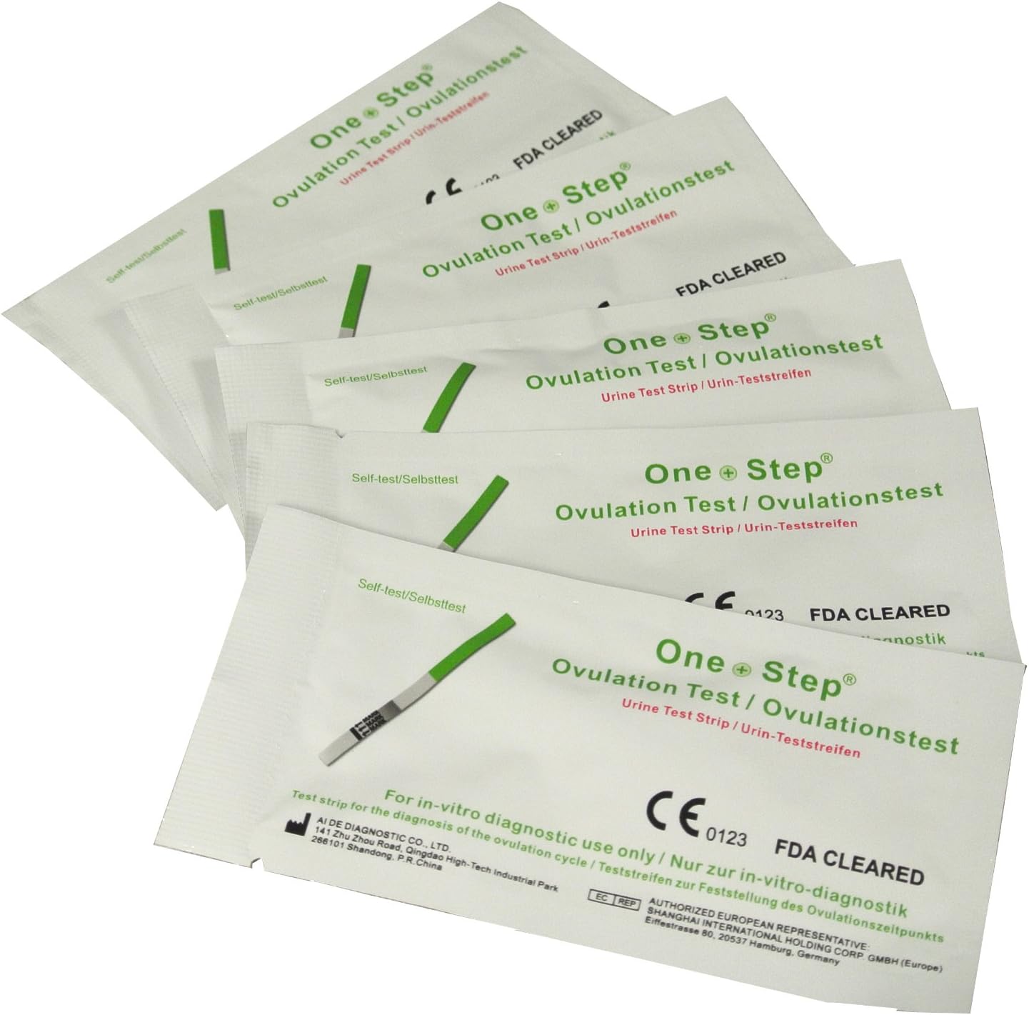 1 x Basal Temperature Thermometer - Digital Fahrenheit Ovulation Pack incl. Fertility Chart + 10 Ovulation Test Strips & 2 Early Detection Pregnancy Tests : Health & Household