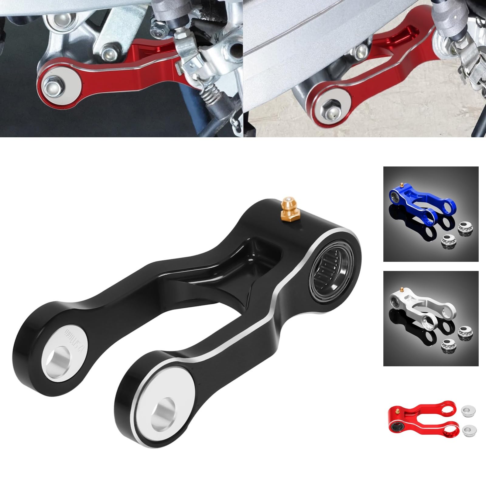 Zestaw łączników obniżających Do Yamaha TTR230 2005-2025 regulowane łączniki obniżające Łącznik obniżający | Adjustable Lowering Link
