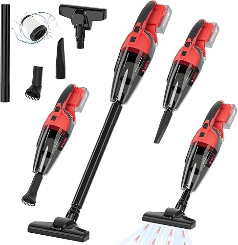 Aspiradora inalámbrica para batería Milwaukee M18 de 18 V (sin batería), aspiradora portátil de mano para limpieza de pelo de mascotas (solo