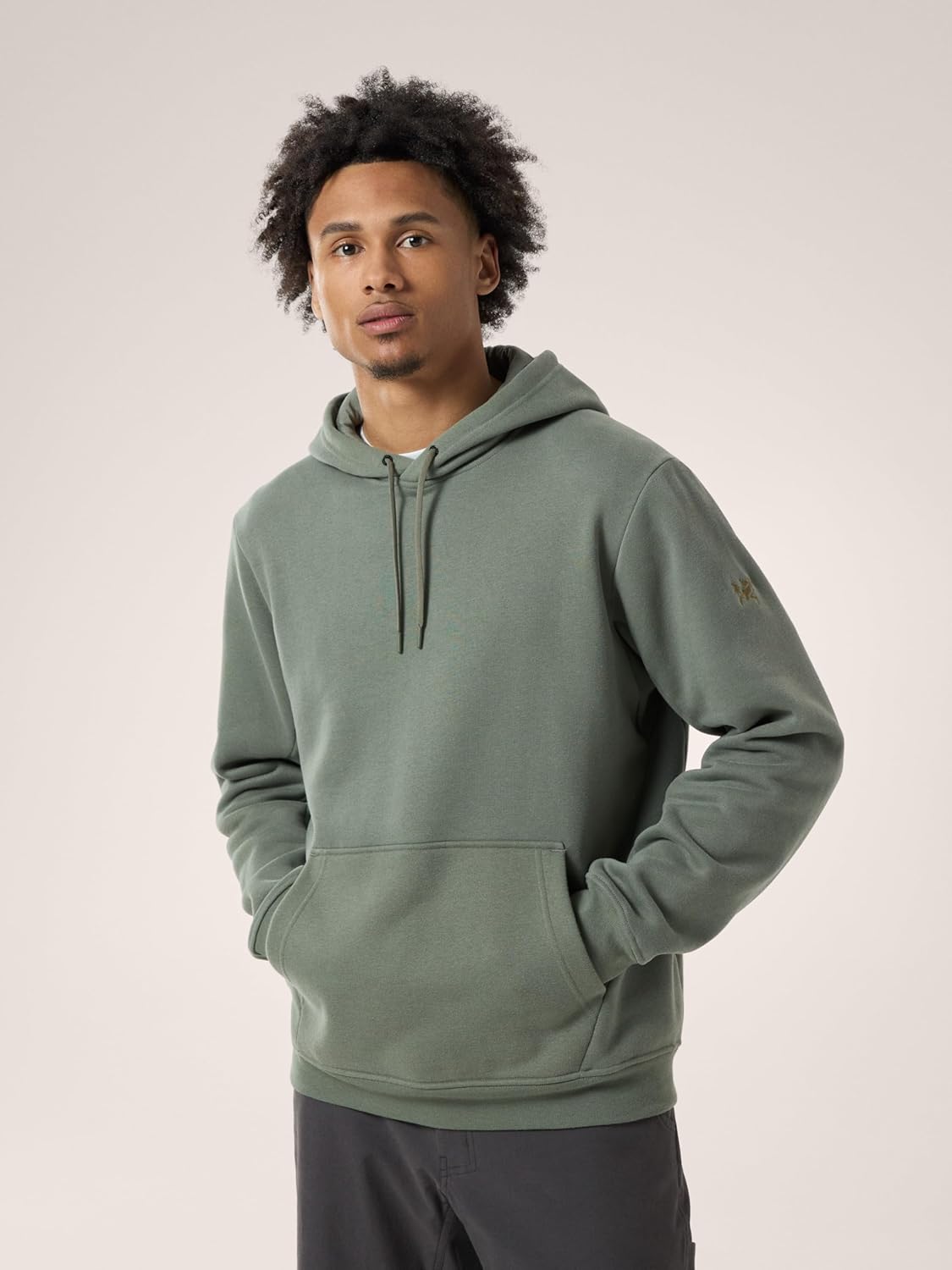 Arc'teryx Emblem Fleece Hoody Men's | Comfortable Hoody in An Organic Cotton Blend