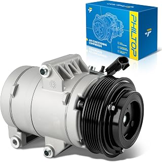 PHILTOP 68669 New Air Conditioner AC Compressor with Clutch for Ford Fusion 2006-2009, Fusion 2010-2012 2.5L/3L, Milan 2006-2009, Milan 2010-2011 2.5L/3L,Lincoln MKZ 2010, Zephyr 2006