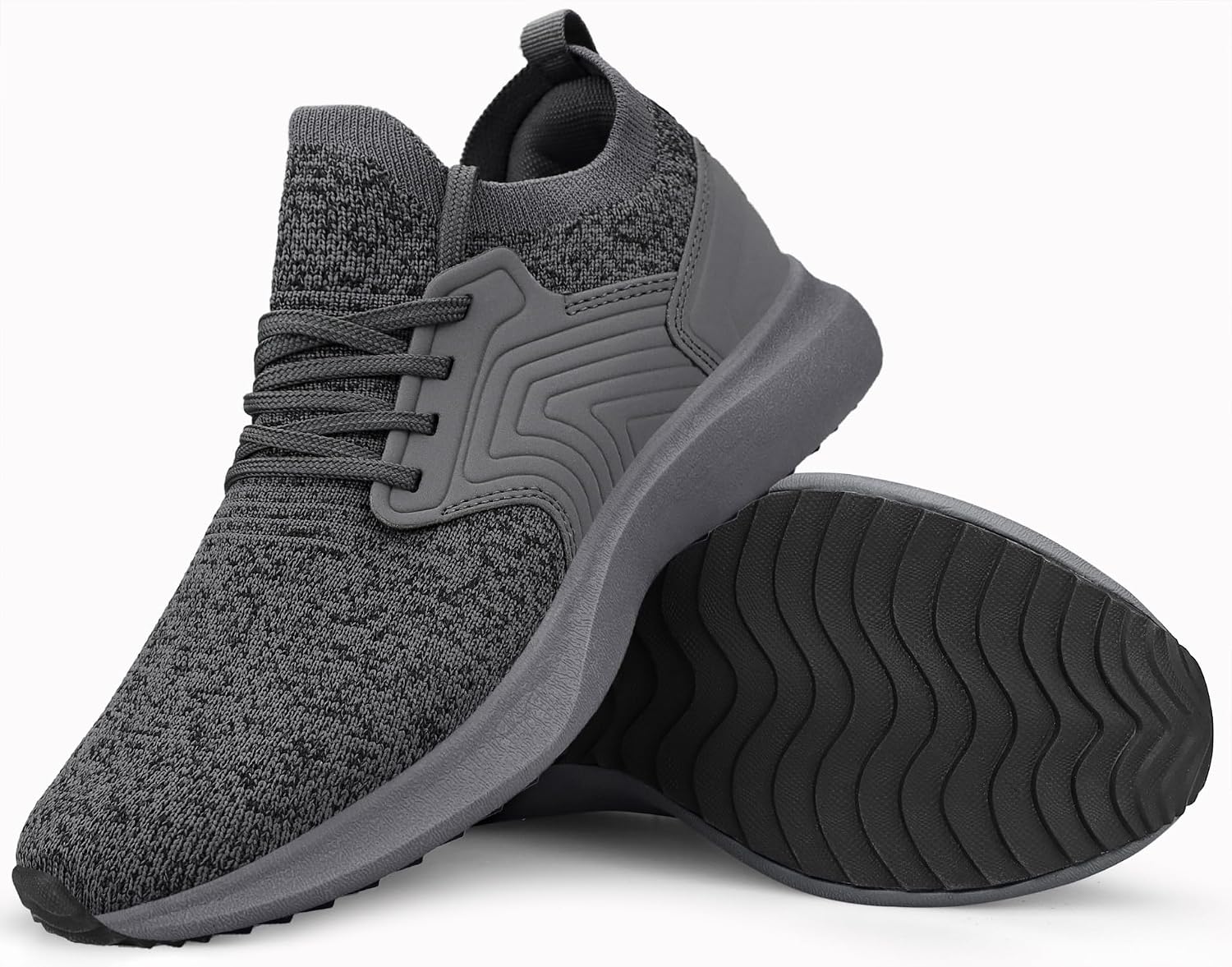 Giniros Sports Shoes Men's Trainers Running Shoes Trainers Men's Shoes Leisure Walking Shoes Road Running Shoes Tennis Fitness Jogging Lightweight Breathable Slip Casual Shoes image 5