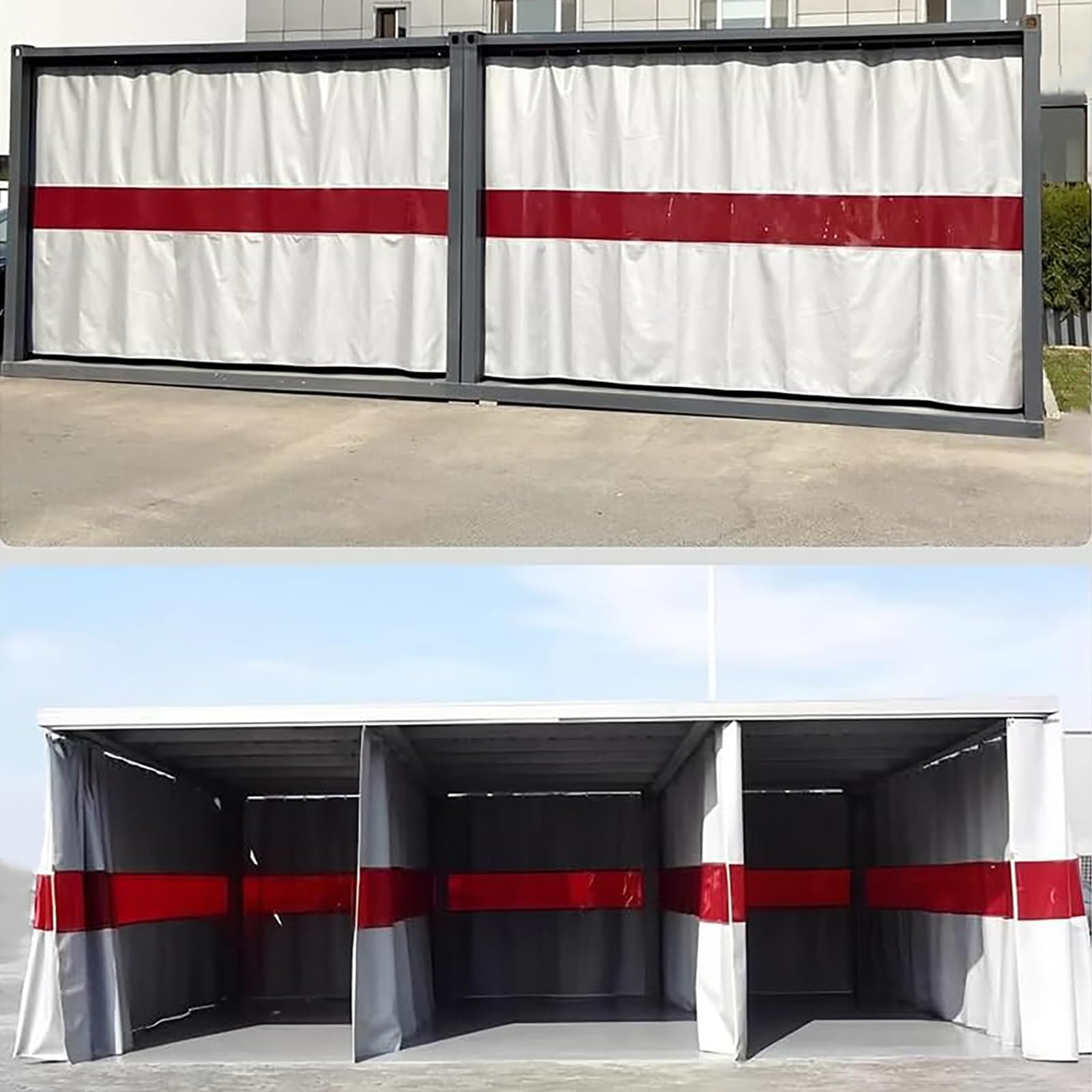 Cortinas de soldadura ignífugas, manta de fibra de vidrio resistente a altas temperaturas para taller, zona de molienda, sala de máquinas y bahías de fabricación