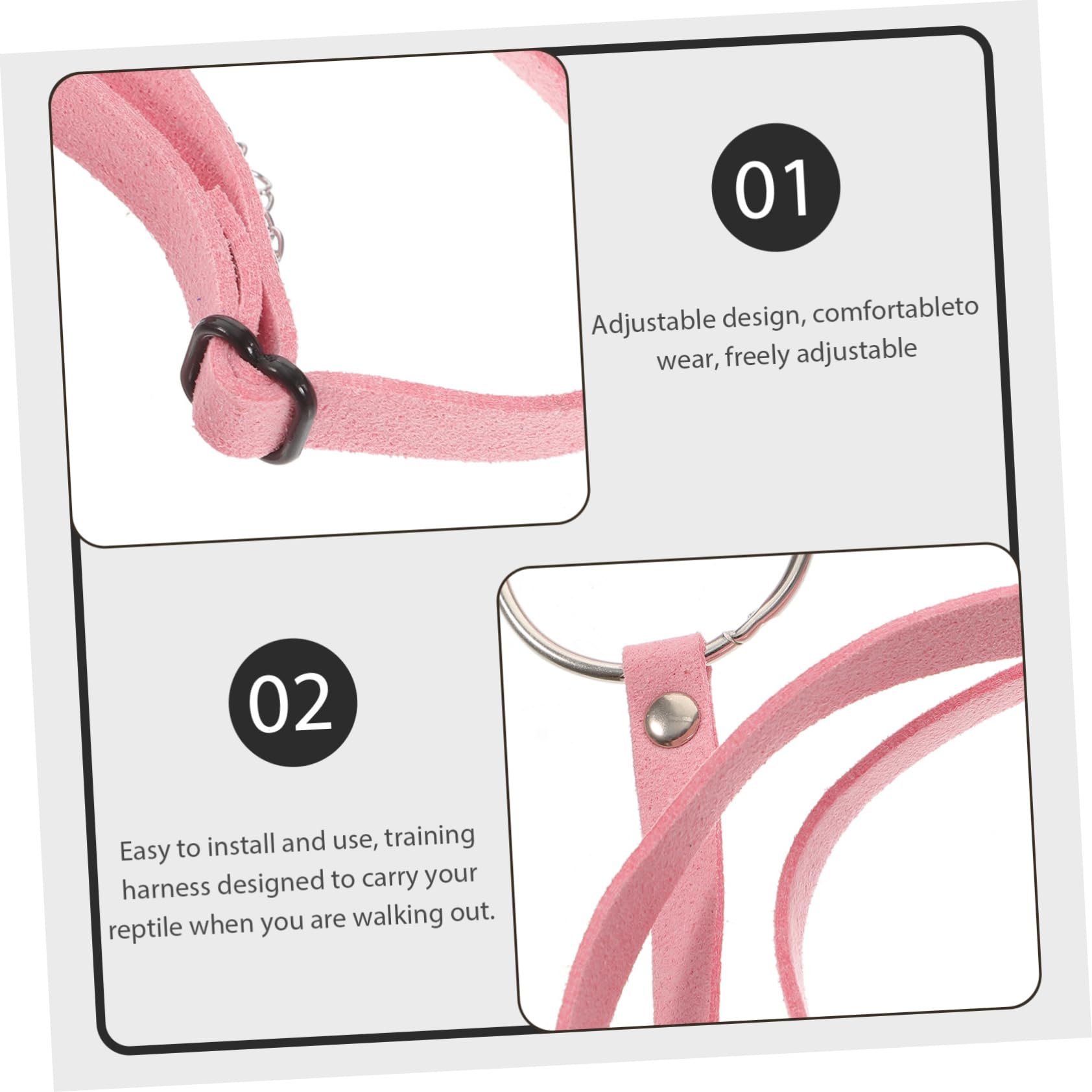 SUPVOX Turtle Pulling Rope Pet Tortoise Walking Leash Pet Tow Rope Lightweight Sturdy Adjustable Durable Random Color