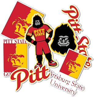 Desert Cactus Pittsburg State University Gorillas Gus Sticker Vinyl Decals Laptop Water Bottle Car Scrapbook Sheet T2 (Type 2)