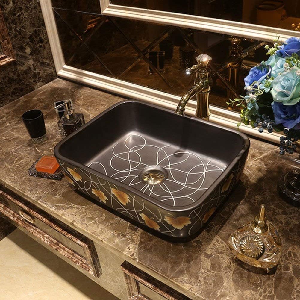 専用です！ セラミックバスルーム洗面台シンク、カウンター上アート洗面台