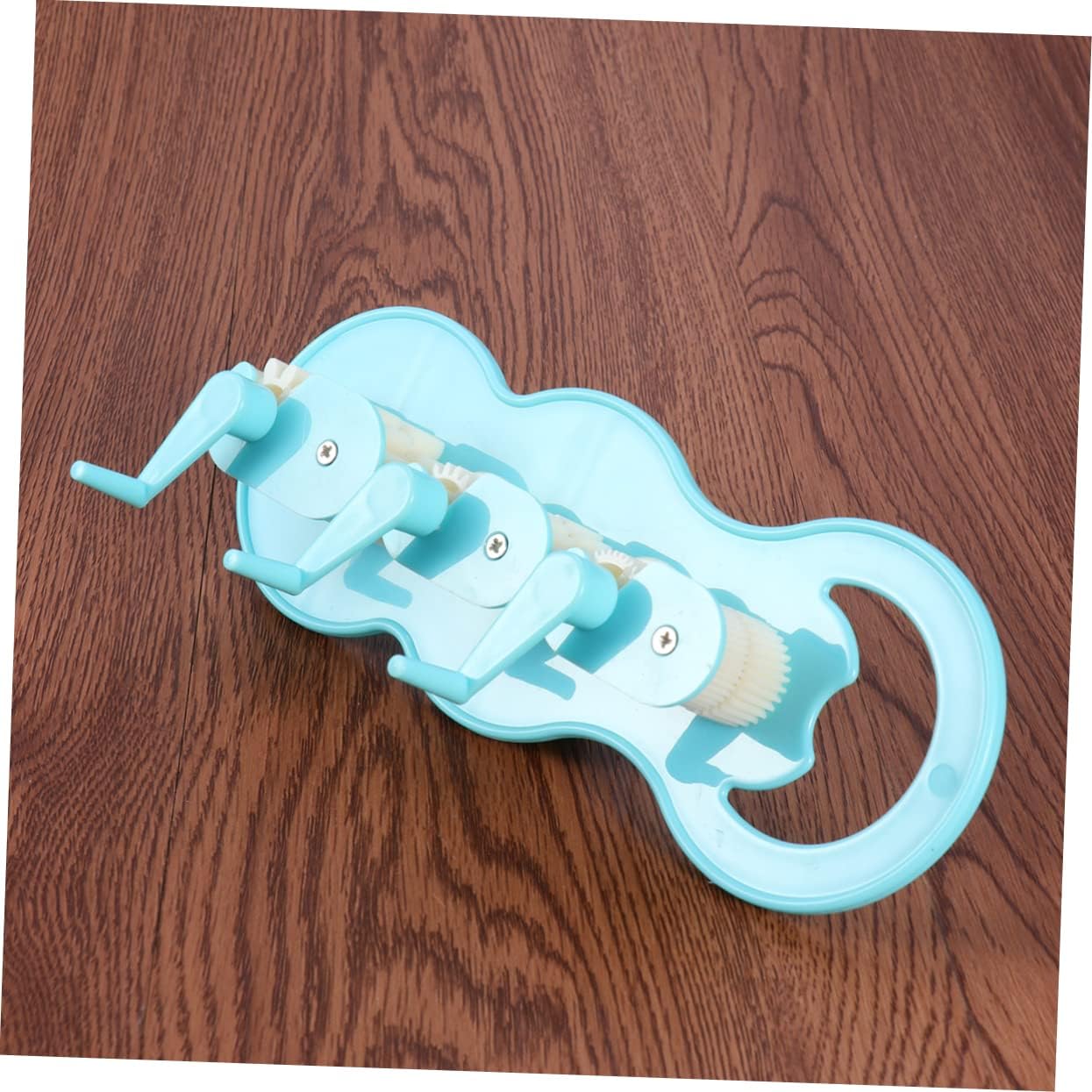 Hand-Operated Quilling Crimper Tool for DIY Lovers, Blue Plastic