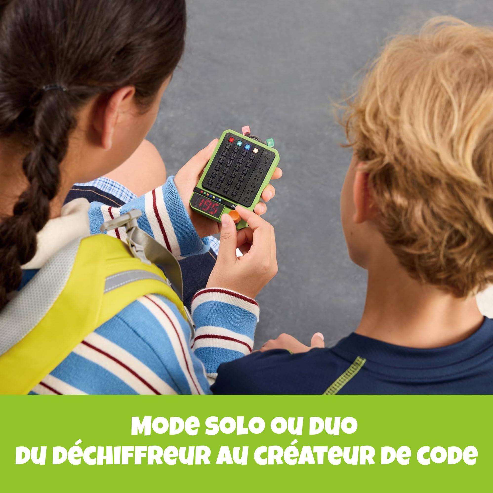 GIIKER Super Decoder - Jeu Électronique de Casse-Code | 600 Niveaux | Casse-tête Numérique à 4 Chiffres | Mode Solo & Duo | Jeu de Réflexion Portable pour Enfants & Adultes