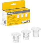 Medela Compatible Flange Breast Shield Inserts 15mm, 18mm, 21mm Replacement Accessory Pump Part, 2 of each size, 6PC
