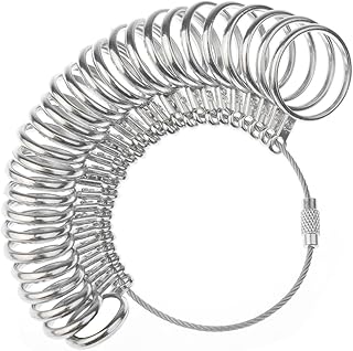 リングゲージ 日本標準規格 1～28号まで対応 プロ仕様 サイズゲージ 指輪 サイズ 号数 計測 サイズ計測 フルサイズ 金属製