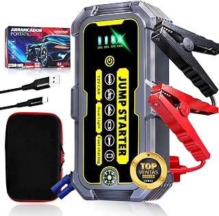 GARRTECH® SUPER Arrancador De Baterias De Coche 10.000A ULTRA RÁPIDO