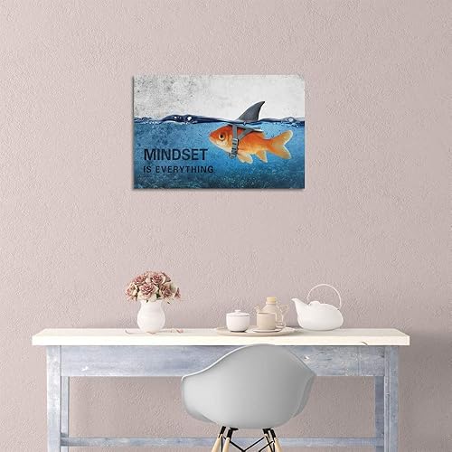 Miniatura 5 de Yetaryy - Posters, cuadros, pinturas en lienzo inspiradoras, arte de pared con citas originales motivadoras para sala de estar, para el baño,
