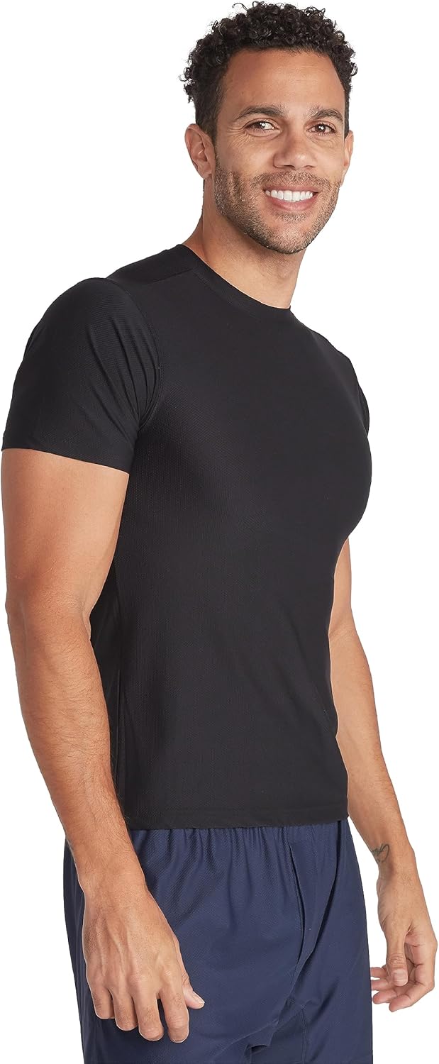 ExOfficio Men’s Give-N-Go 2.0 Crew Neck – Lightweight Travel Undershirt