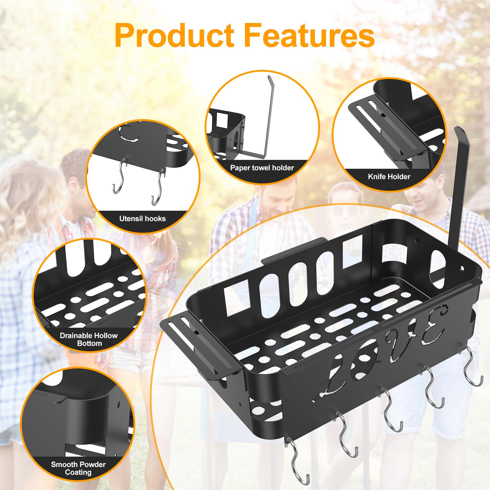 Cuchillos Ninja Storage Bin For Ninja XSKUNSTAND Outdoor Stand