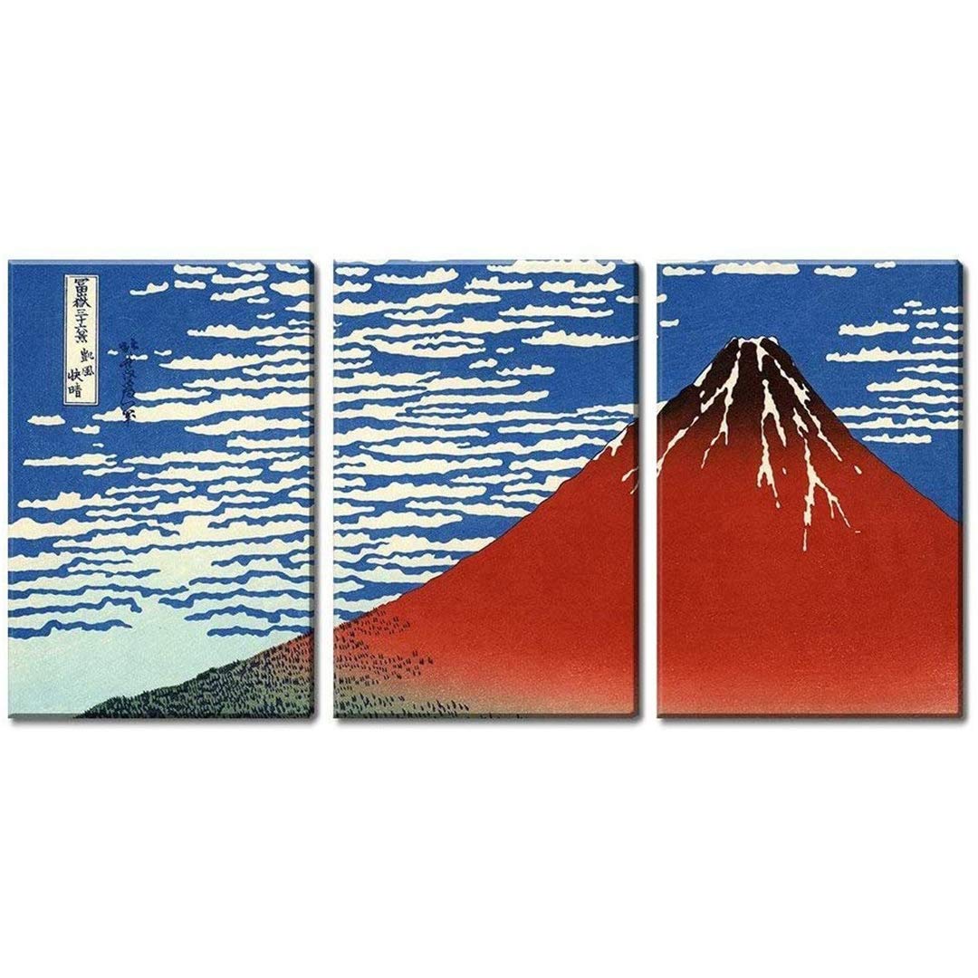 Amazon.co.jp: Arter【開運絵画】浮世絵 富嶽三十六景 凱風快晴