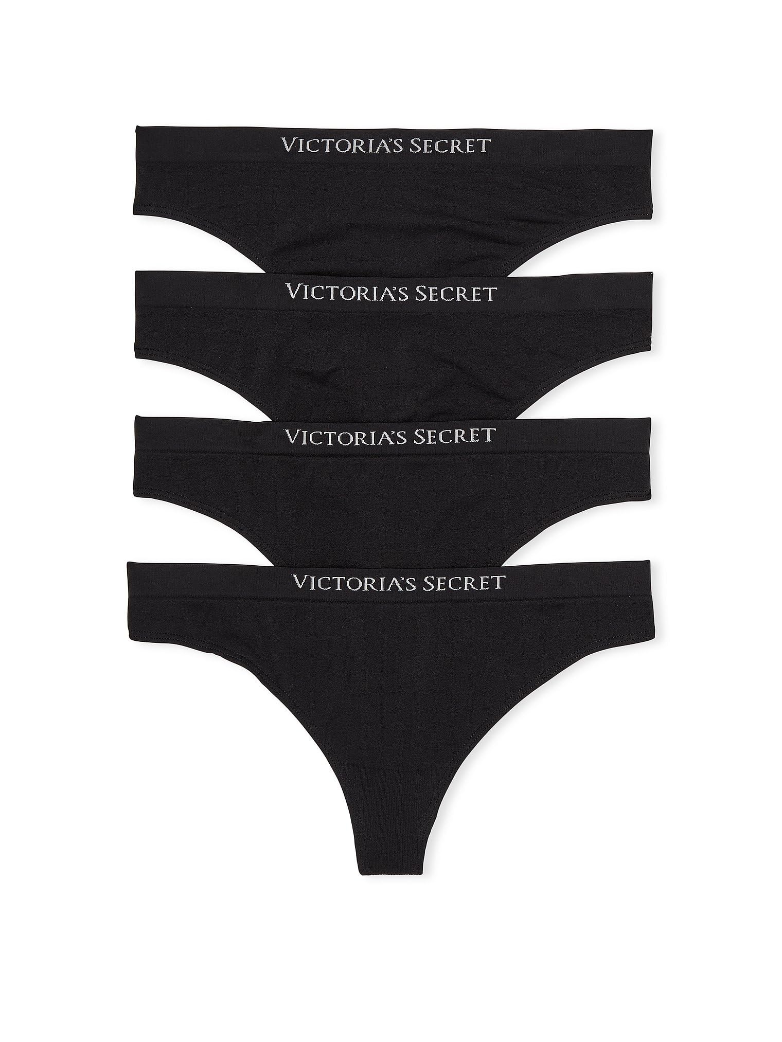 Victoria's SecretWomen's Seamless Thong Underwear, Panties for Women, Multi Pack (XS-XXL)