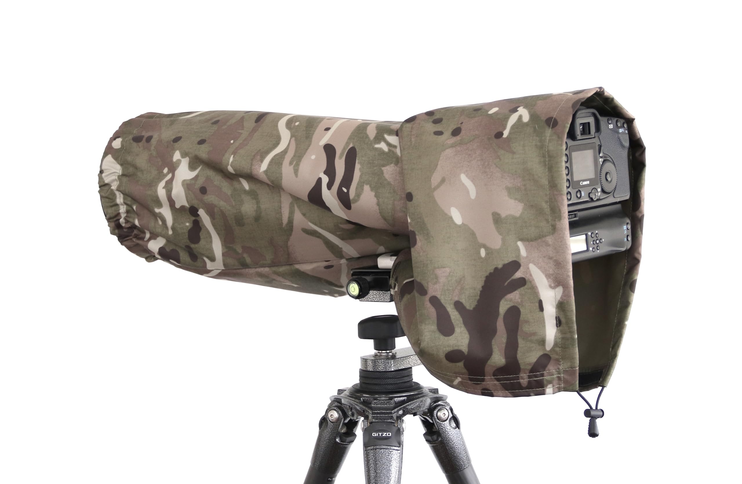 Regenschutzhülle für Nikon, wasserdicht, Objektivschutz Nikon, Kamera und Objektivregenschutz, Objektivabdeckung, SET Regenhülle für Nikon, Erebis Tarn, Made in the EU (Nikon NIKKOR 200-500 F5.6)