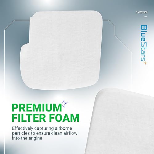 Miniatura 3 de BlueStars 530057869 Filtro de aire - Compatible con Poulan P3818AV P4018AV 4218A 4218AVX PP3516AVX PP4218AV PP4218AVHD PP4218AVL Poulan Pro 42cc