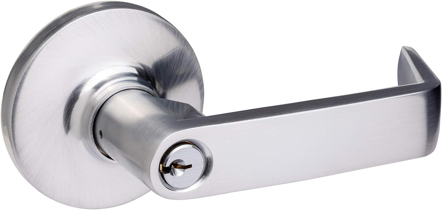 Trans Atlantic ED-LHL500-US26D Entry Function Lever Trim Device, Brushed Chrome