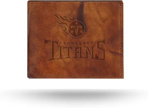 Miniatura 1 de Rico Industries NFL Arizona Cardinals - Cartera de cuero con relieve plegable con interior hecho por el hombre