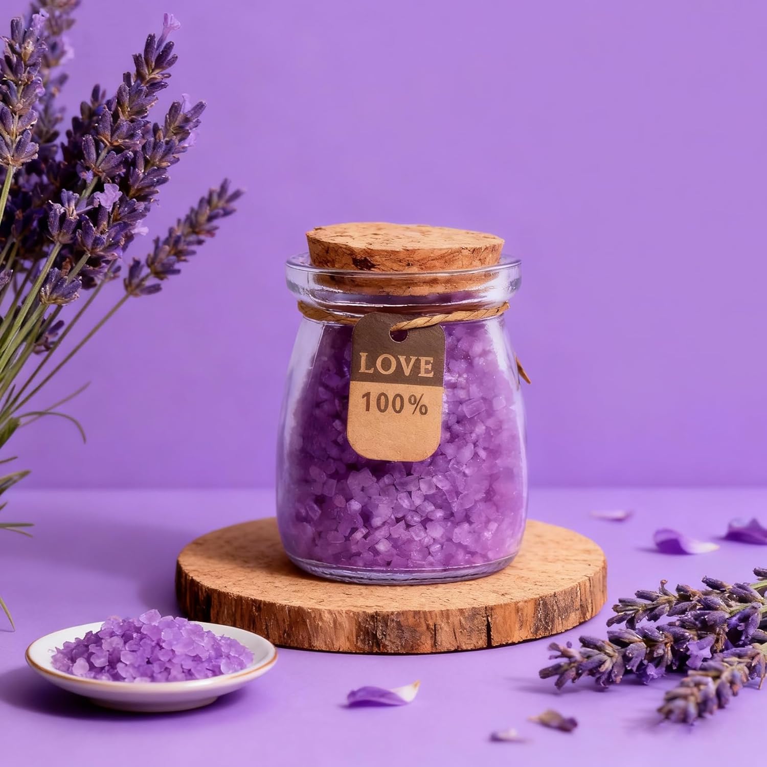 Birthday Gift for Women Spa Gift Set - Unique Get Well Soon Gifts for Women, Relaxing Self Care Package for Her, Christmas Stocking Stuffers Gifts for Mom, Wife, Sister, Friend(Lavender) - Image 7