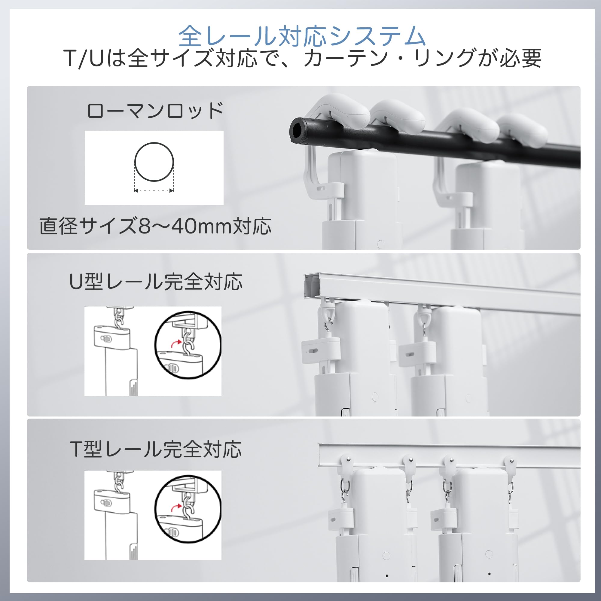 Amazon｜iCODIS 自動カーテン開閉器搭載 両開き対応 スマート