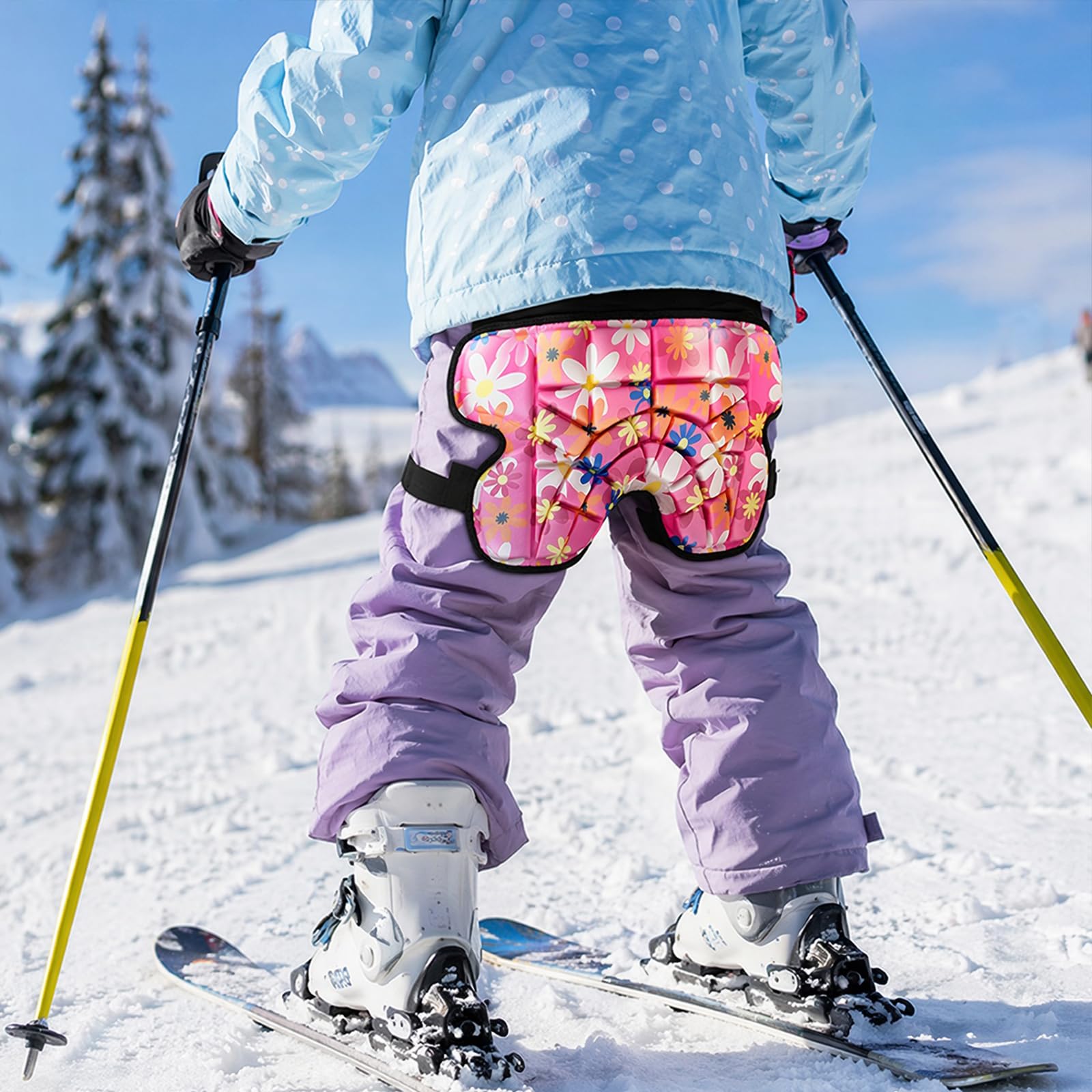 Pantaloncini imbottiti con protezione 3D | Pantaloncini imbottiti con protezione 3D EcoGleam, protezioni per fianchi, protezione addensata, pantaloncini imbottiti per