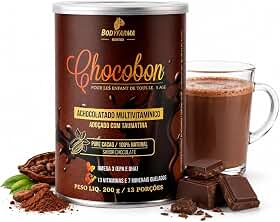 Chocobon Achocolatado Saudável com Ômega 3 | 13 Vitaminas + 7 Minerais | Sem Açúcar | Para Toda Família | 200 g
