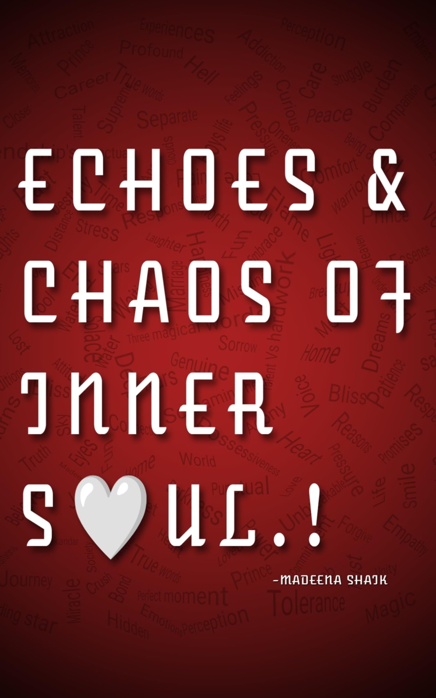 Madeena ShaikEchoes and chaos of inner soul.!