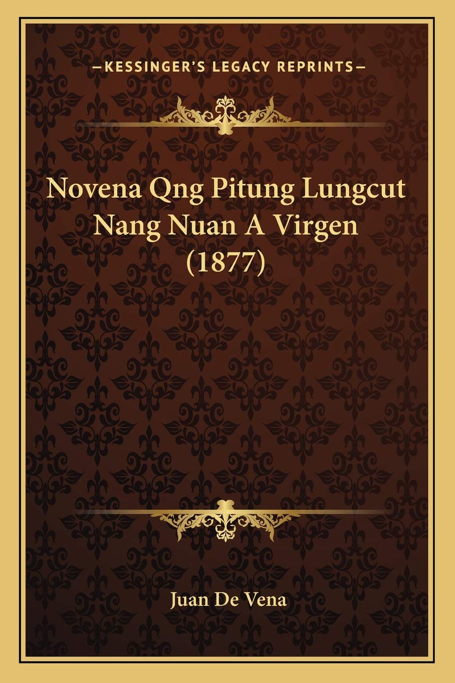 Novena Qng Pitung Lungcut Nang Nuan A Virgen (1877)