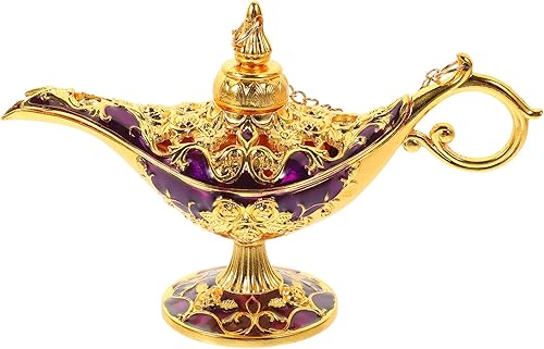 Decoraciones de boda, lámpara vintage, luz de deseos, coleccionable, clásico, árabe, accesorios de disfraces, lámpara de mesa, manualidades para