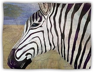KESS InHouse Catherine Holcombe Zebransky Dog Blanket, 60 by 50-Inch