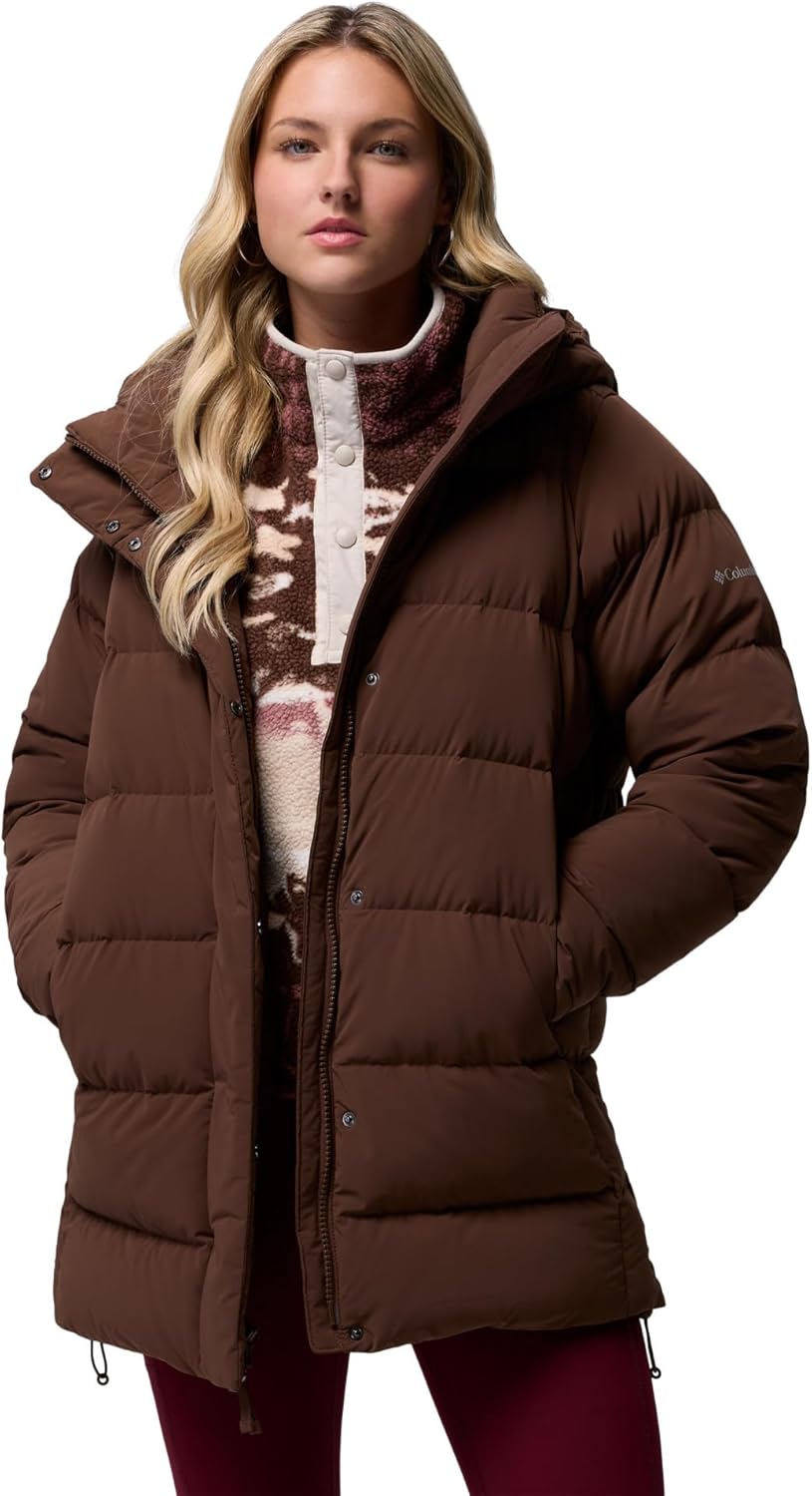 Columbia womens Amaze Puff Mid Hooded Jacket