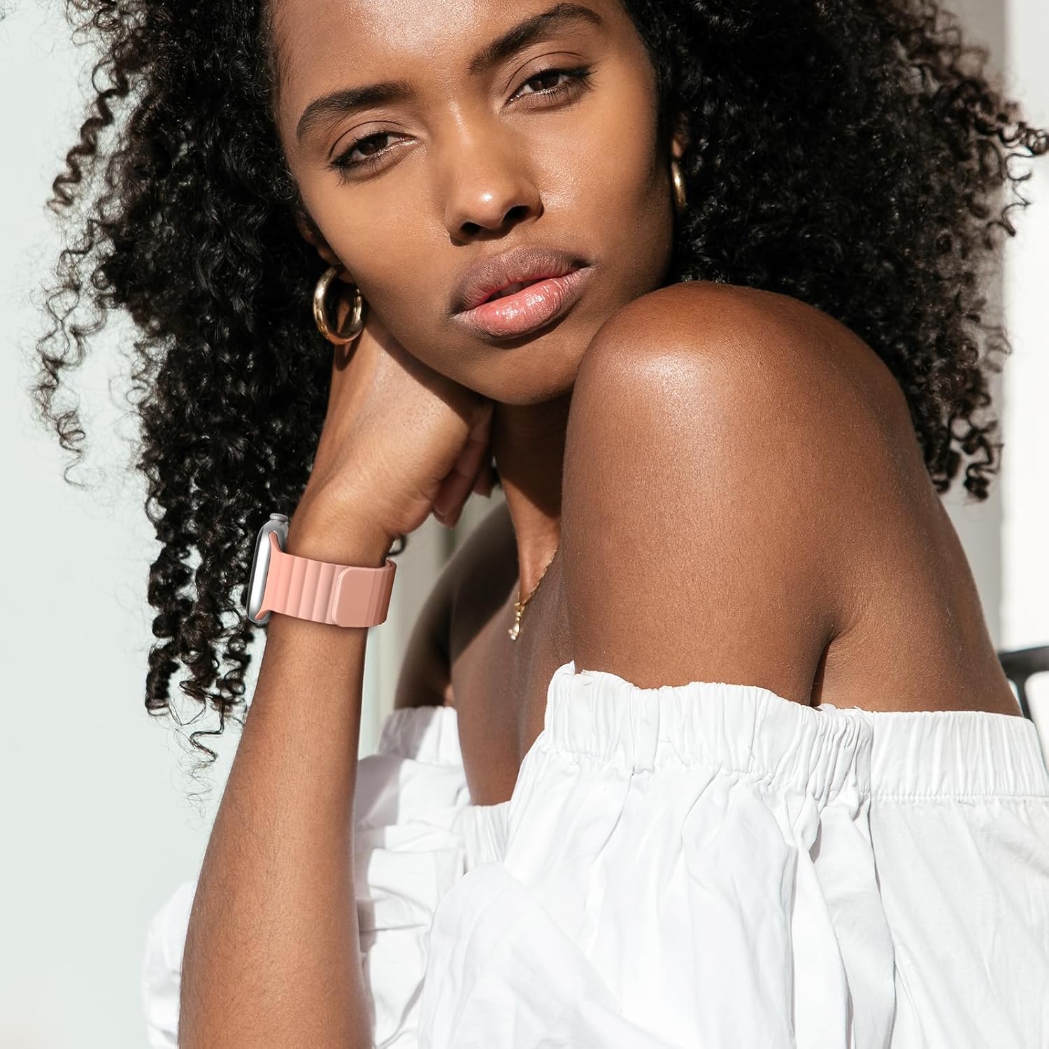 Magnetic Sport Bands for Apple Watch Band 40mm 38mm 41mm 42mm 44mm 45mm 46mm iWatch bands for Women Men,Silicone Loop Strap Wristband for Apple Watch Series 11 10 9 8 7 6 5 4 3 SE 3/2nd Ultra/3/2 49mm - Image 8