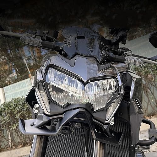 Miniatura 3 de Alerón de motocicleta, accesorios de motocicleta, alerón delantero aerodinámico para Kawasaki Z900 2020 2021 2022 (color  1)