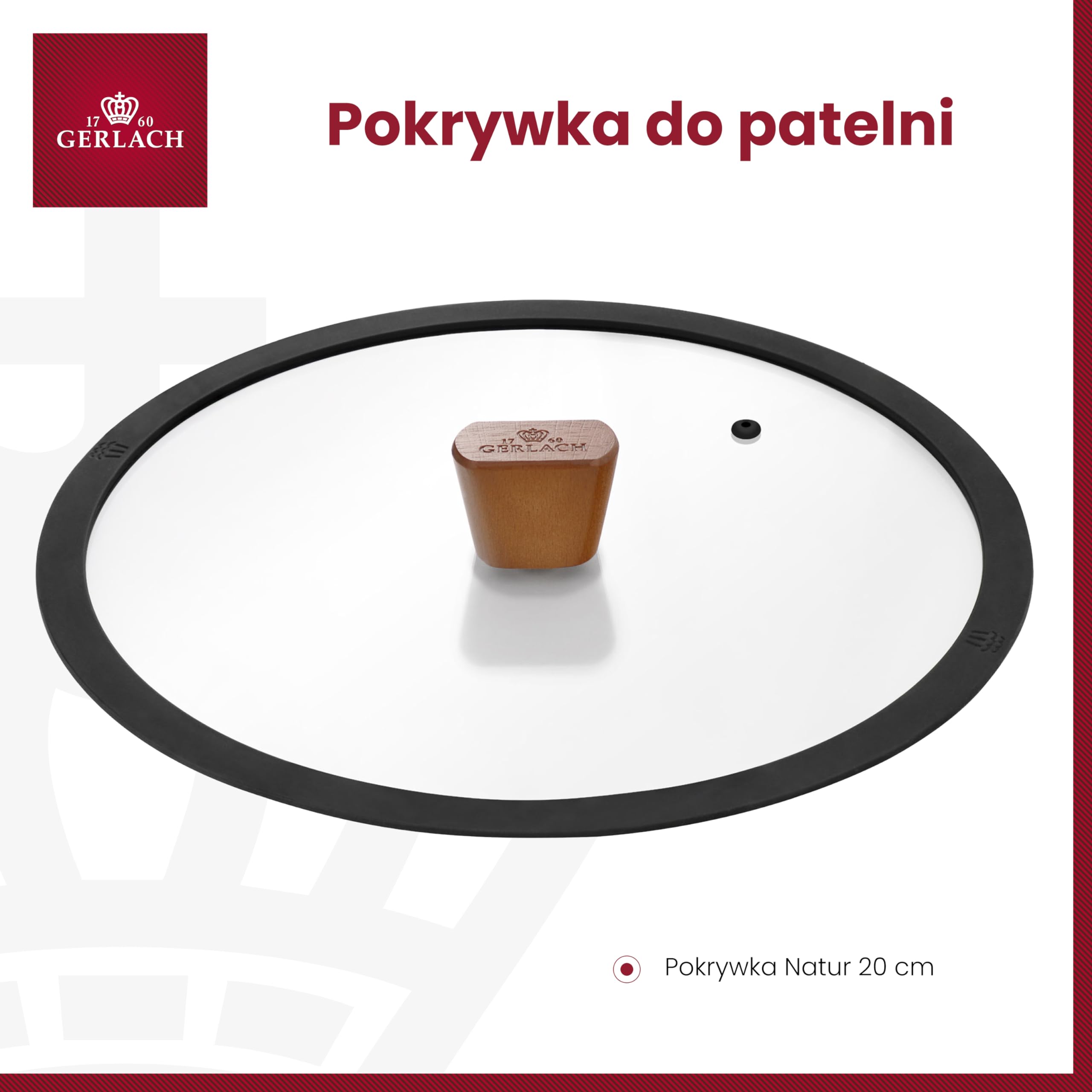 Gerlach Pokrywka Natur 20 Cm ,Nk320