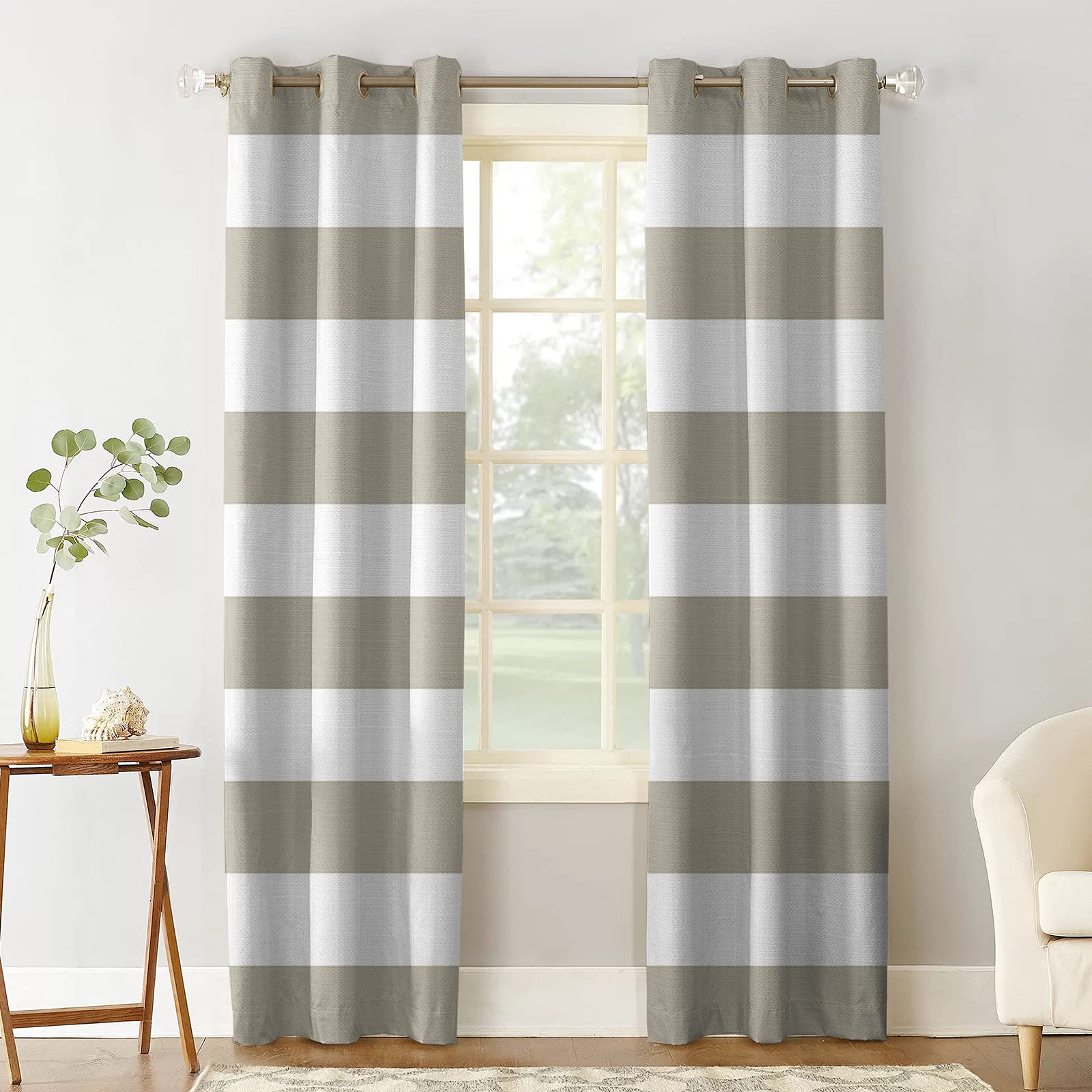 Amazon.com: Blackout Curtains 42x63 inch Length 2 Panels Set