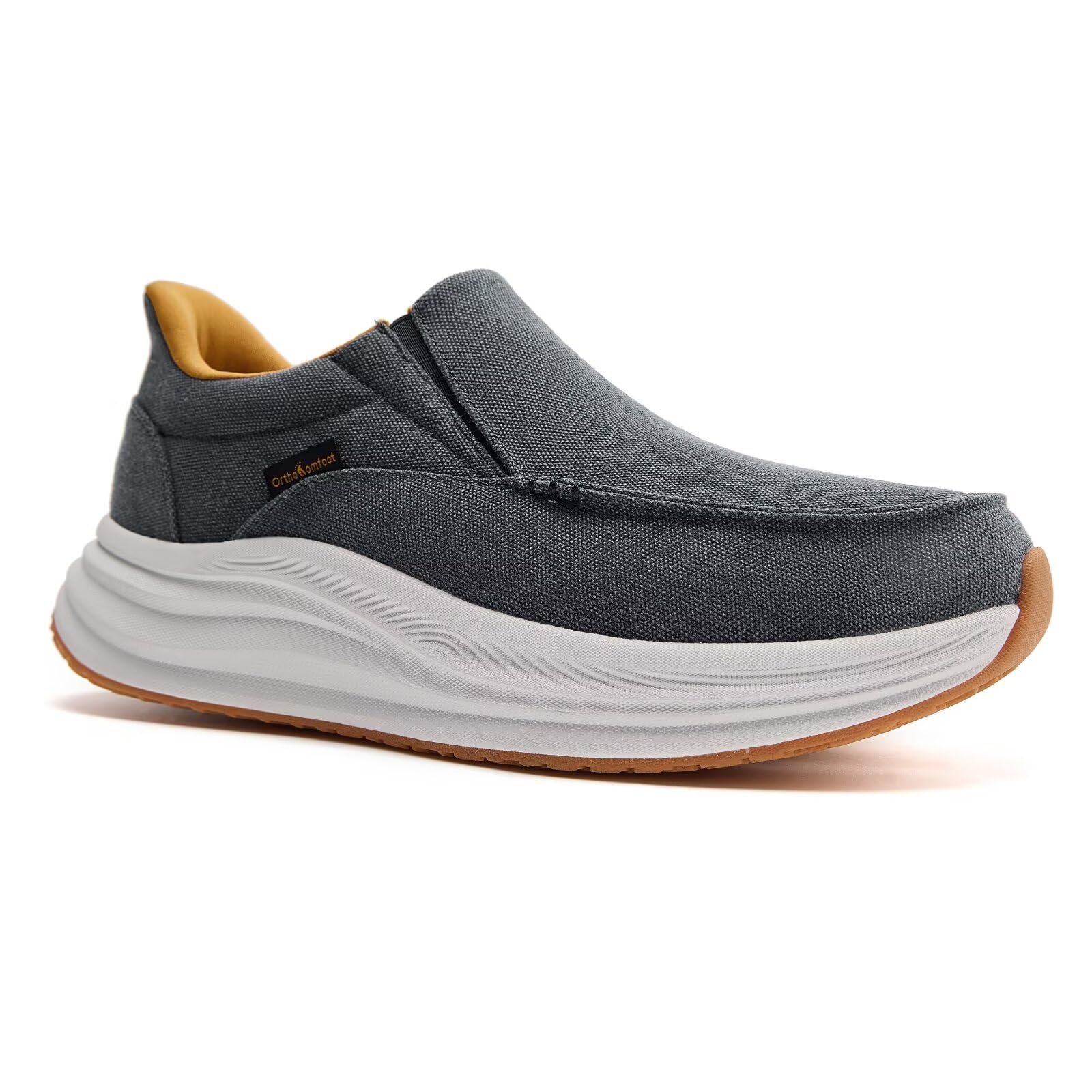 Men's Orthopedic Comfortable Slip On Shoes with Arch Support