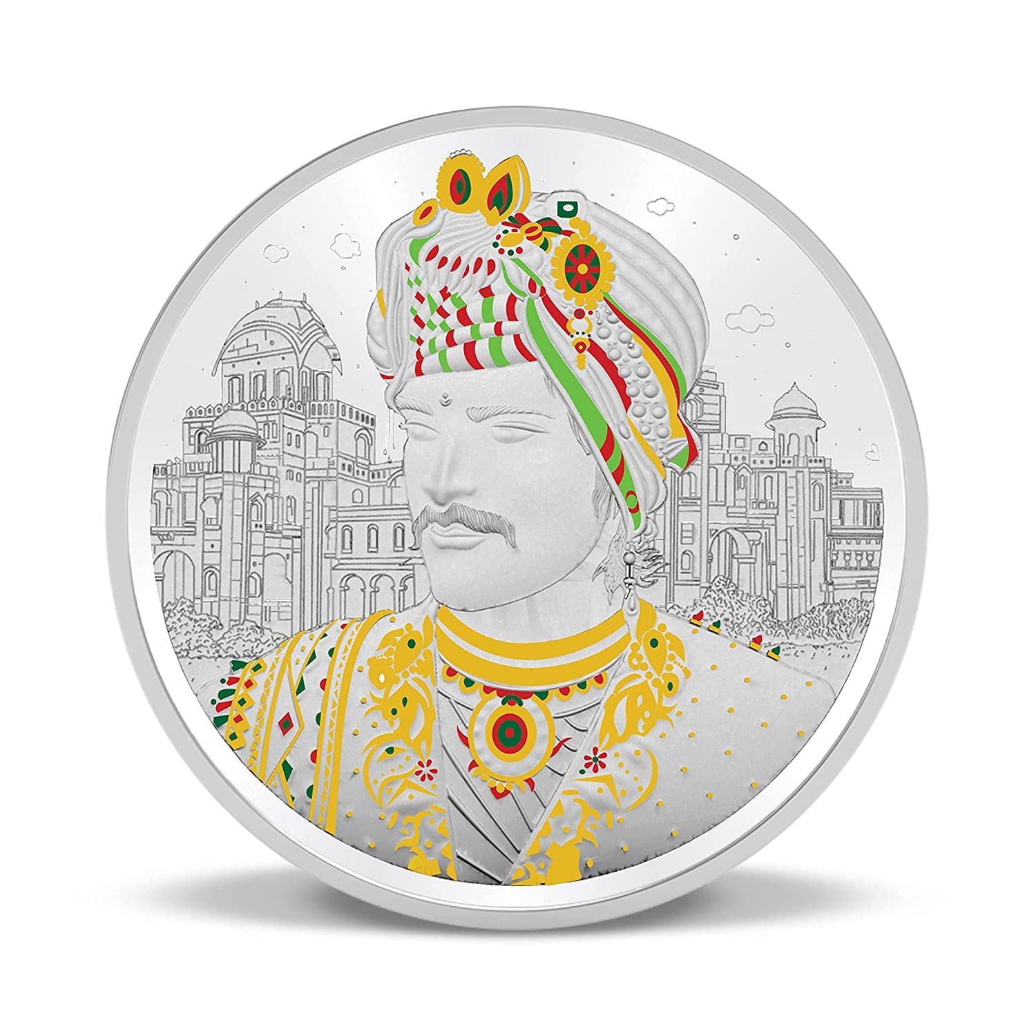 Precious Moments BIS Hallmarked Silver Coin King 999 Pure available in 10,20,50,100 gram.