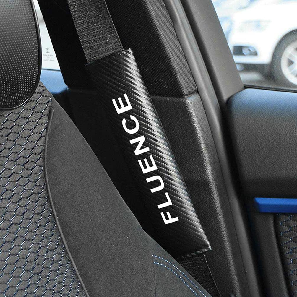 Coussinets Ceinture Sécurité Voiture - 2 Pièces - Cuir PU - Pour Renault Megane